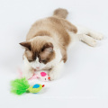 Catnip Cat Toys Pássaro Pena Pet Kitten Toy Toy 3 cores mix